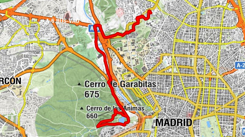 Valdezarza - Mirador de la Sartén - Cerro de la Sartén - Madrid