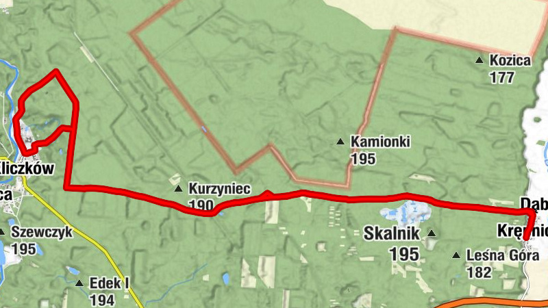 Krępnica - Kościół pw. Trzech Króli - Kliczków