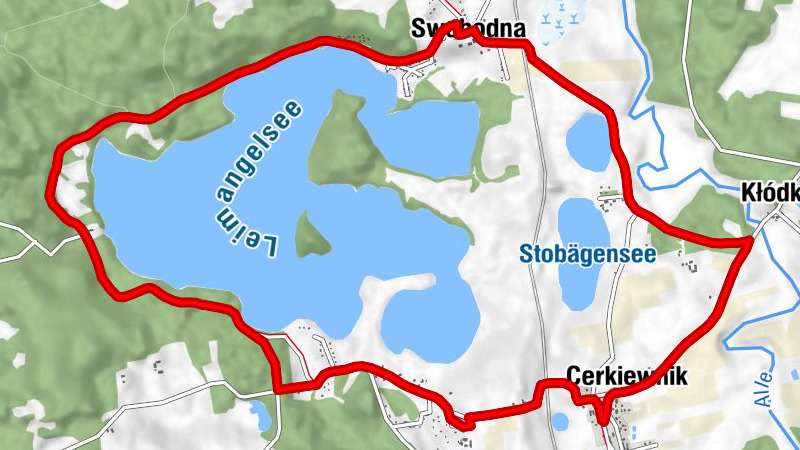 powiat olsztyński - Swobodna - Kłódka - Cerkiewnik