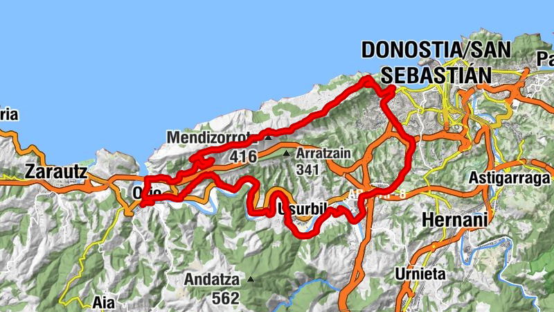 Aia-Orio - Restaurante Oliden - Lasarte-Oria - Donostia/San Sebastián