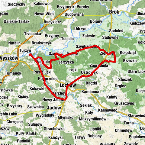 Łochów - Kaplica pw. Chrystusa Miłosiernego - Kościół pw. Wniebowzięcia Najświętszej Maryi Panny