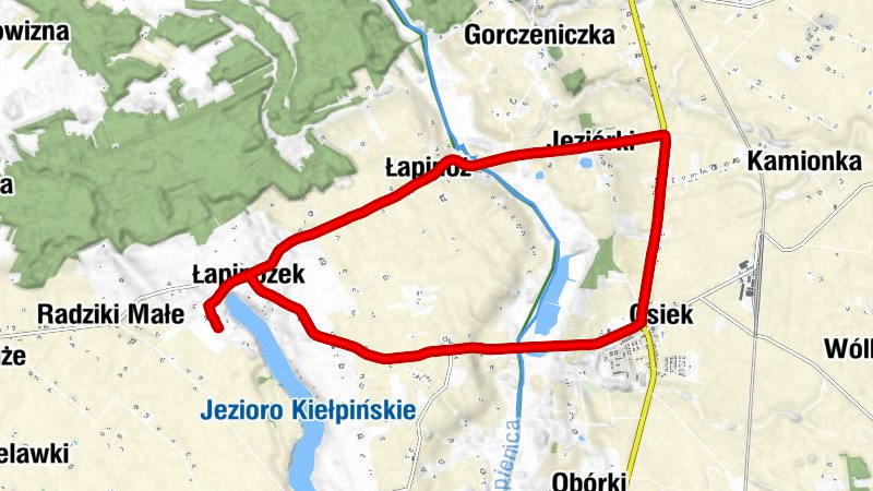 powiat rypiński - Łapinóżek - Łapinóż - Kościół pw. Wniebowzięcia Najświętszej Maryi Panny