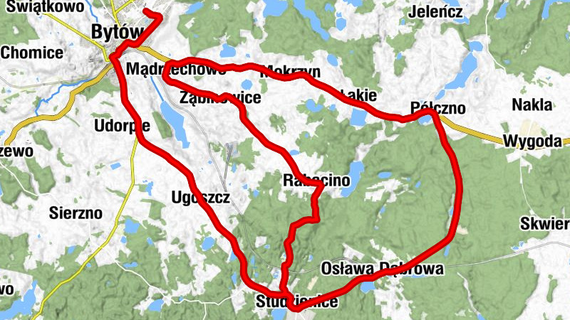 Bytów - Ugoszcz - Kościół pw. Świętej Marii Magdaleny - Kościół Trójcy Świętej