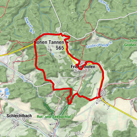 Kultur- und Landschaftspfad - Frickenhofer Höhe