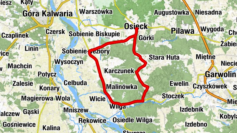 Osieck - Chabaszew - Wójtowizna - Kaplica filialna