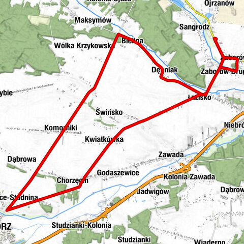 Zaborów Pierwszy - Tomaszów Mazowiecki - Kościół św. Małgorzaty Dziewicy i Męczennicy - powiat tomaszowski