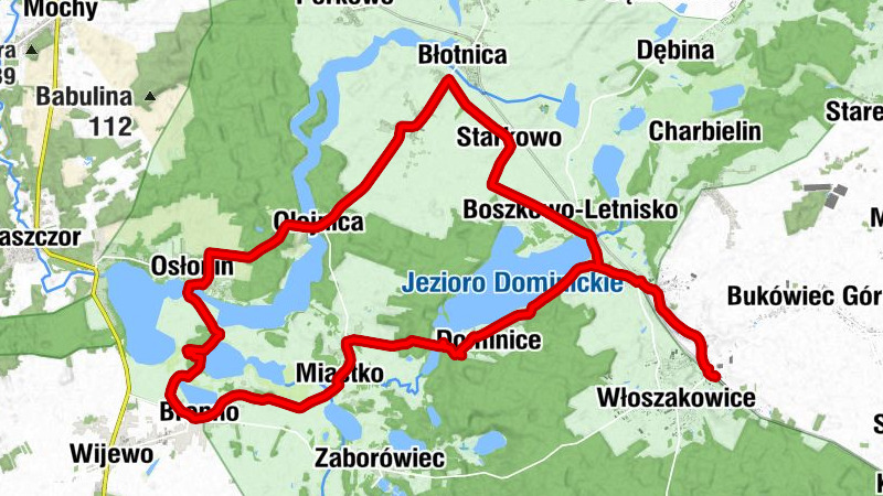 Włoszakowice - Nowe Miasto - Bar u Matiego - Kościół pw. św. Jadwigi