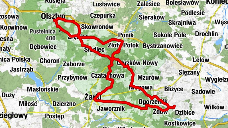 Dobrogoszczyce - Kościół św. Mikołaja - Kościół św. Idziego - Kaplica Mirów