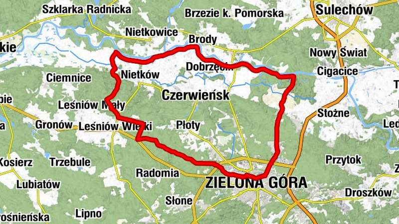 Zielona Góra Główna - Zielona Góra - Sudoł - Kościół pw. Chrystusa Dobrego Pasterza