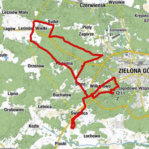 powiat zielonogórski - Parafia pw. Najświętszego Serca Pana Jezusa - Jagodowe Wzgórze - Góra Wilkanowska