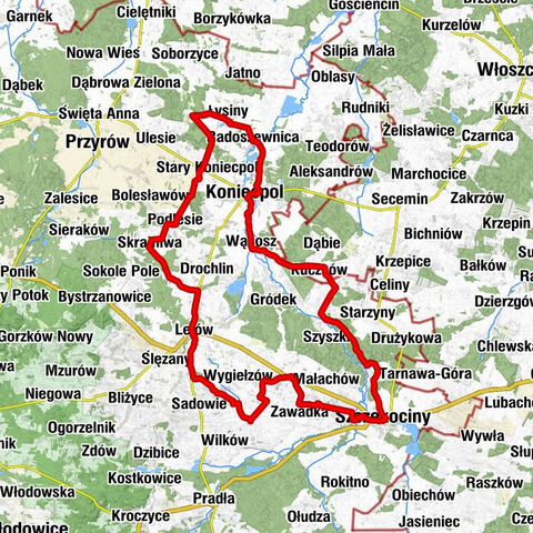 Kościół pw. Świętego Wacława w Irządzu - Kościół pw. Świętego Idziego w Podlesiu - Kościół pw. Świętego Michała Archanioła (stary) - Kościół pw. Świętego Bartłomieja Apostoła w Szczekocinach