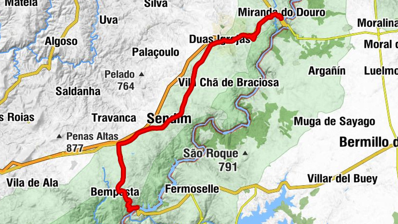 Cércio - Vale de Mira - Capela - Sendim