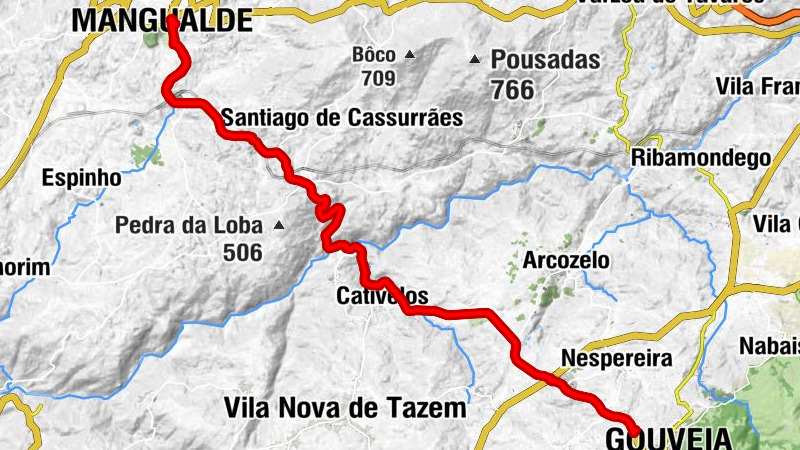 Gouveia - Senhora dos Verdes - Cativelos - Mangualde