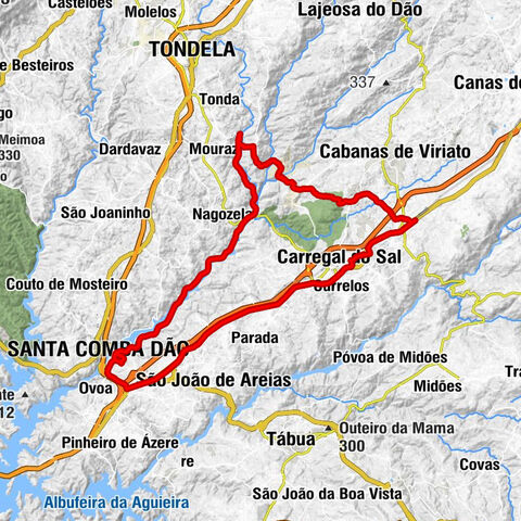 Oliveirinha-Cabanas - Oliveirinha - Santa Comba Dão - Carregal do Sal