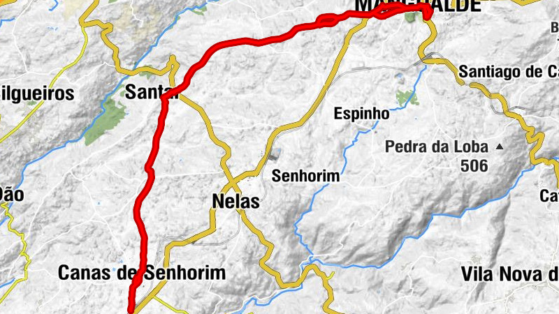 Canas-Felgueira - Canas de Senhorim - Capela de Santa Marinha - Igreja matriz de Canas de Senhorim