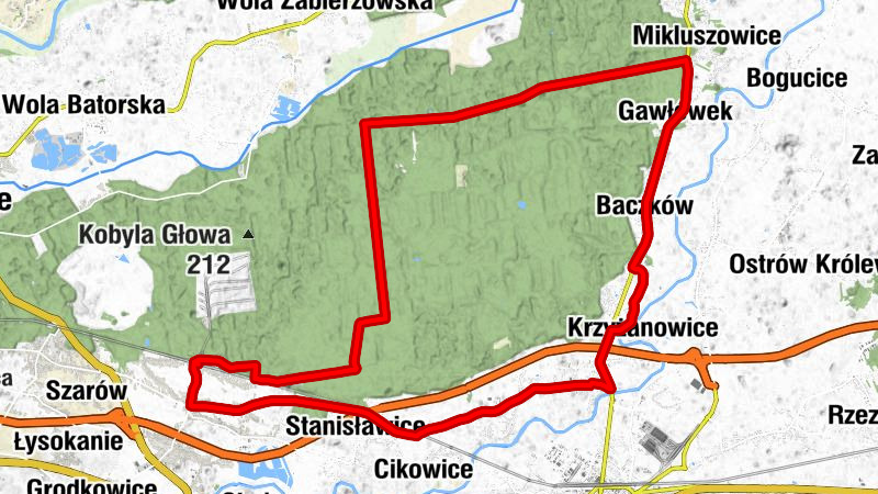 Kłaj - Grzybówka - Osiedle wojskowe