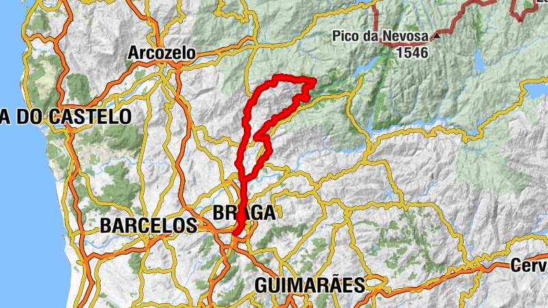 Estrada - Capela - Igreja de Santo António de Mixões da Serra - Igreja de São Salvador de Valdreu