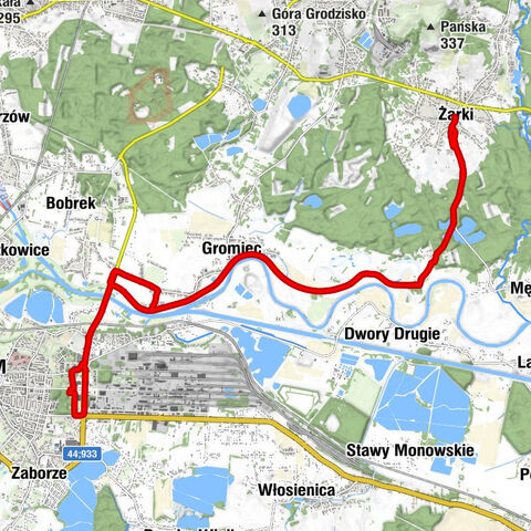 Sołtystwo - Zachardzinie - Oświęcim - Żarki