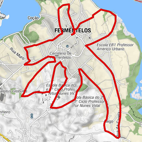 Fermentelos - Miradouro de Fermentelos - Rego