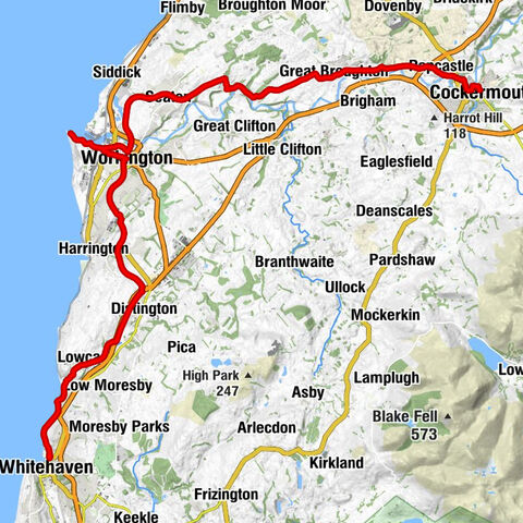Whitehaven - Workington - Christ Central - Cockermouth