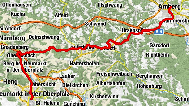 Amberg - Basilika Sankt Martin - St. Michael - Neumarkt (Oberpf)