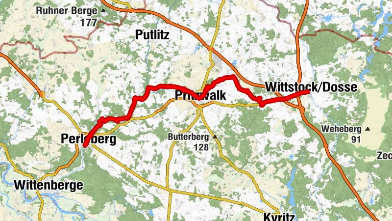 Perleberg - Dorfkirche Helle - Ev. Kirche Heiligengrabe - Wittstock/Dosse