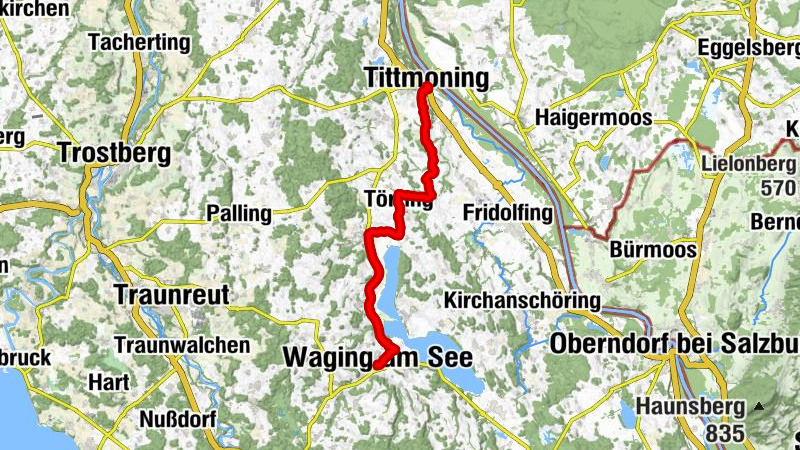 Tittmoning - Allmoning - St. Vitus - Waging am See