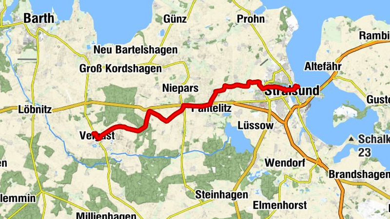 Velgast - Christus-Kirche - Stralsund - Altstadt