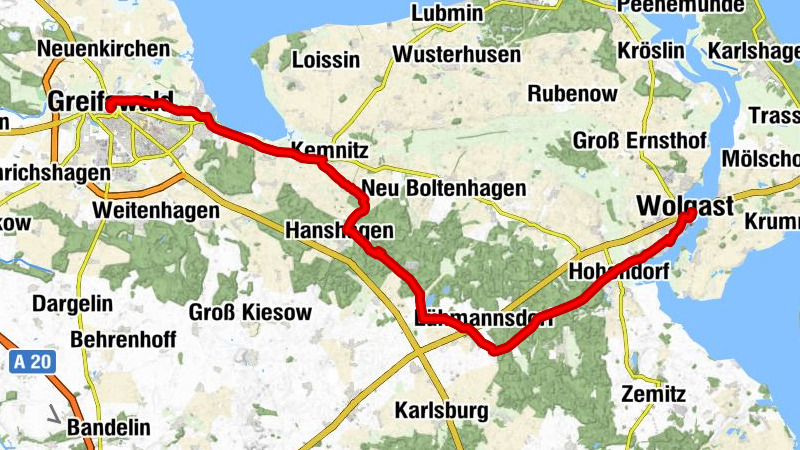 Greifswald - Evangelisch-Freikirchliche Gemeinde (Baptisten) - Zieseberg - Altstadt Wolgast