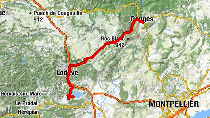 Ganges - Église Saint-Sauveur - Église de Saint-Maurice-Navacelles - Octon