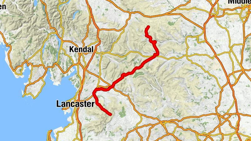 Tan Hill - Drumaldrace - Sandy Hill - Roeburndale