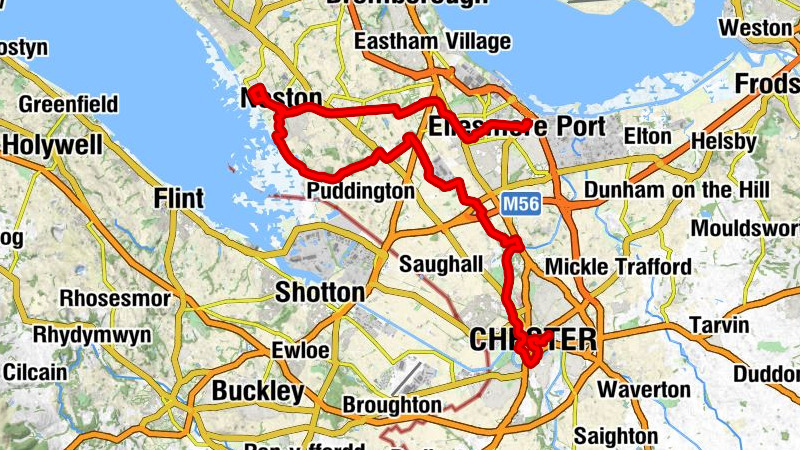 Ebenezer Baptist Church - Welsh Presbyterian Church - Holy Trinity Parish Church of Capenhurst and Ledsham - Ellesmere Port