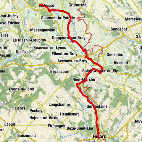 Forges-les-Eaux - Abbatiale de Saint-Germer-de-Fly - Collégiale Saint-Pierre - Gisors