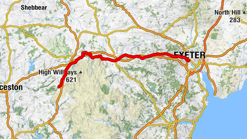 Lydford - St Mary - Belstone Methodist Chapel - Exeter Quay