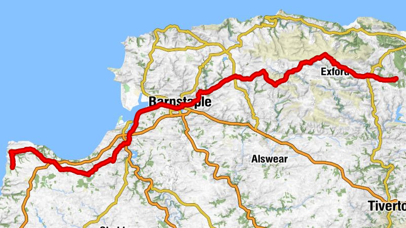 Lype Hill - Larkbarrow Corner - St James - Kernstone Cross