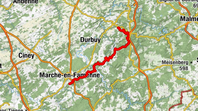 Marche-en-Famenne - Église Saint-Pierre - Chapelle Notre-Dame de Bon Secours - Ferrières