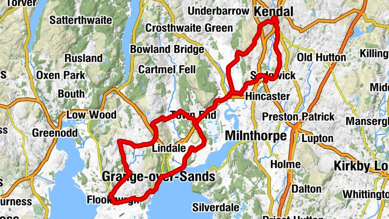 Kendal - Levens Methodist Church - Cartmel Methodist Church - Grange-over-Sands
