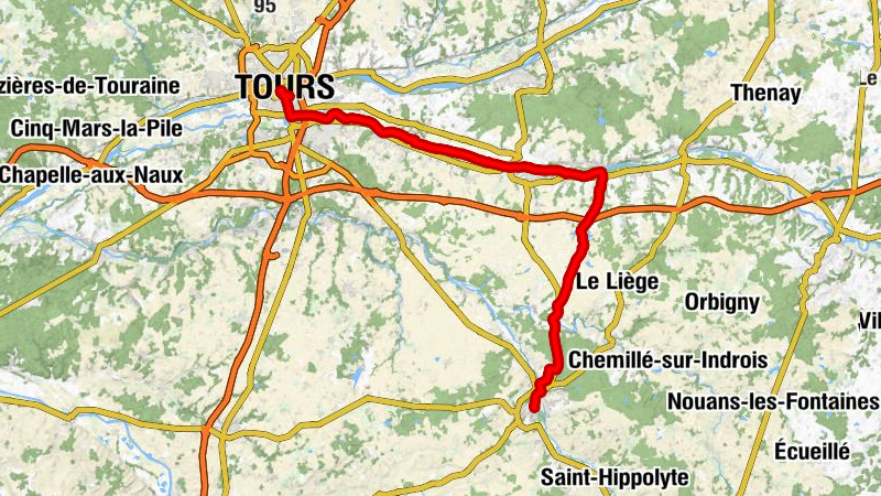 Vieux Tours - Église Sainte-Luce - Collégiale Saint-Ours - Loches