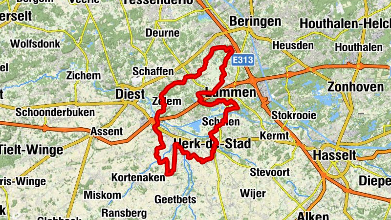 Schulen - Lummen - Beringen - Sint-Barbarakapel