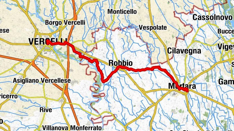 Monrosa - Santuario Madonna del Campo - Abbazia di Santa Croce - Mortara