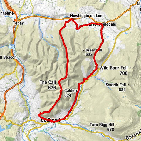 Sedbergh - Winder - Calders - The Calf