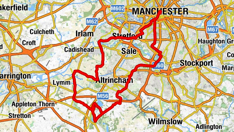 Cross Street Chapel - St Mark - St. Werburgh's Church, Warburton - St Elizabeth's Church