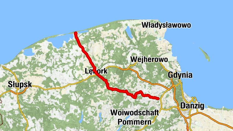 Łeba - Kościół pw. Najświętszej Maryi Panny Królowej Polski - Kościół pw. Najświętszego Serca Pana Jezusa - Tokary