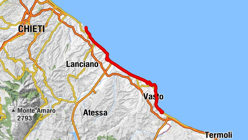 Ortona - Abbazia di San Giovanni in Venere - Punta Aderci - San Tommaso