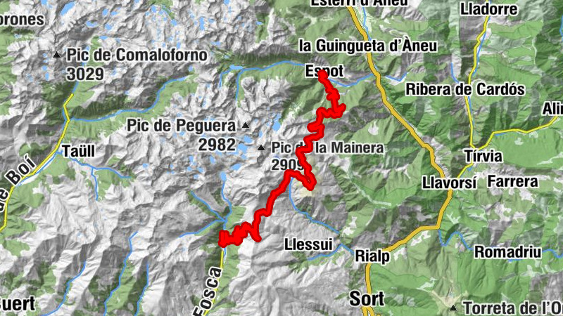 Santa Maria - Sant Julià - Creu d'Eixol - Espot