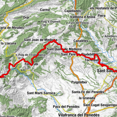 Pontons - Santa Magdalena - Esglesia Romànica de Sant Marçal de Terrassola - Sant Sadurní d'Anoia