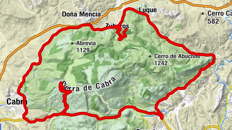 Zuheros - Estación de Doña Mencía - Ermita Nuestra Señora de la Sierra - Castillarejo