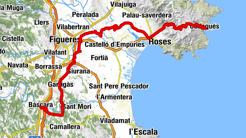Cadaqués - Església de Sant Martí - Esglèsia Sant Vicenç - Bàscara