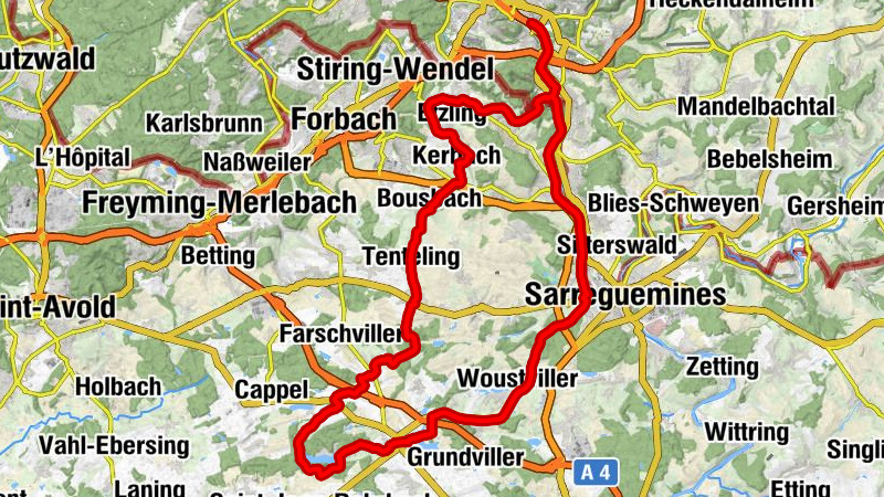 Saarbrücken - Église Saint-Pierre - Église Saint-Hubert