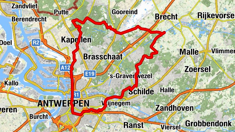 Antwerpen-Centraal - Sint-Theobalduskapel - Sint-Lambertuskerk - Centraal Station